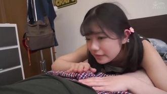 JUKF-026 Sullen and lewd girl with glasses. When a serious girl takes off her glasses... Ruru-chan Ruru Arisu