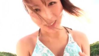 Let's have sex on a beautiful beach! Jessica Kizaki