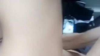 5287-The pure, cute, slender little beauty and the lean brother’s outdoor car sex live broadcast is so kind