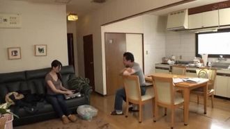 My big-assed wife who suddenly felt a doggy style cunnilingus couldn't refuse creampie doggy style sex VOL