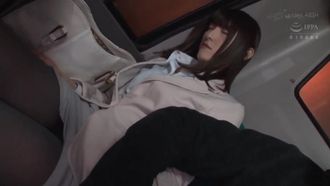 NHDTB-238 痴漢師にパンストの中で手マンされ濡れシミができるほどイキ潮を吹きまくる美脚女