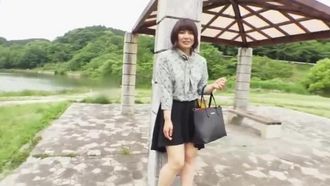 与我多次出现的极其聪明的放荡婊子妻子一起进行曝光之旅！公共性、3P、肛交、双孔性