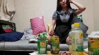 #今日だけ半額#顔出しぴえんちゃんを部屋つれこみ中出し