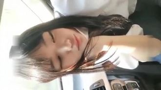 高颜值妹子车震口交