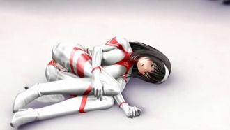 美少女特效女主角 穿著皮塔服裝強暴呻吟的美少女偶像