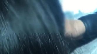 The little slut who was trained to be obedient in the truck pressed her head with her head and used her mouth as a vagina for rapid penetration. She put on her remote-controlled masturbation panties and went to the mall.
