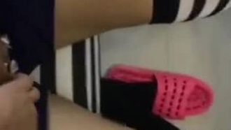 Internet celebrity's exciting plot shows a male teacher giving tutoring lessons to a female student at home, seducing the girl and having sex, saying he will fuck you to death. Isn't that great?