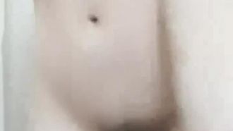 Teenage girl Hatsune strikes again, naked and masturbating