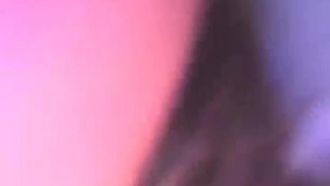 A young woman with big breasts who can express milk masturbates and has sex live
