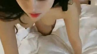 Brother and sister have sex together ~ Sexy outfits 69 lick each other ~ Seductive fat pussy is fucked hard and very durable!!