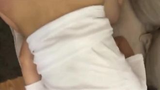 調教即將升大學的可愛兔牙小表妹！愛吃精液的小母狗！