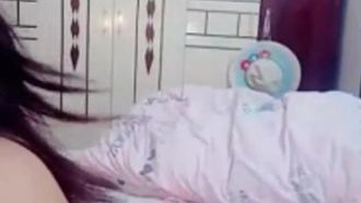 The innocent little beauty was seduced by her boyfriend and took her beautiful best friend to have sex with him. The best friend's pussy was tight and pink and her body was soft and they fucked her in various ways. The two of them took turns to cum inside.