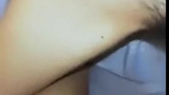 The female classmate who was actually fucking her hungover sister woke up in a daze as soon as she entered the room.