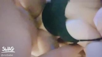 台灣SWAG‘Vivi’防疫期間難忍寂寞 帶口罩約炮粉絲被幹得巨乳搖晃