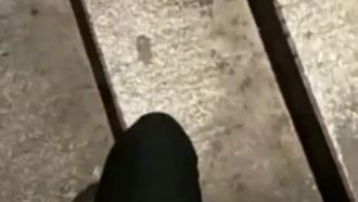 The hot and sexy young host Tangtang hooks up with a newbie who has little sexual experience outdoors in the cold weather and then they have sex after having a bath.