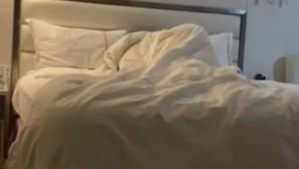 漂亮少婦男同事飯店約啪偷拍流出，被幹爽得直喊老公～
