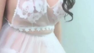 高顏值美尻直播主唐澤雪直播勾人，奶頭粉嫩和無敵翹臀引起爸爸們關注~