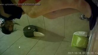 Episode 28 of secretly filmed women's toilets in a KTV in a hotel club in China