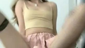 【世界の桃】究極の高身長女神が漁網と黒ストッキングを着せてオナニー