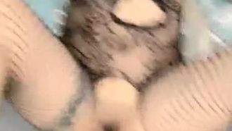 (愛雞的白白)漁網黑絲微胖美女激情啪啪