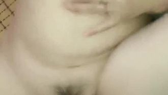 The sexy cousin in the barber shop is horny and wants to be fucked in broad daylight. The shop is crowded with people. The shop is hot and passionate. She rides sideways on the sofa and has sex. She enters the back room and gets fucked without a condom and cums inside.