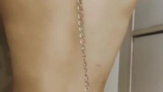 The best goddess bitch is trained to be forced to squirt and climax, tied up and exposed