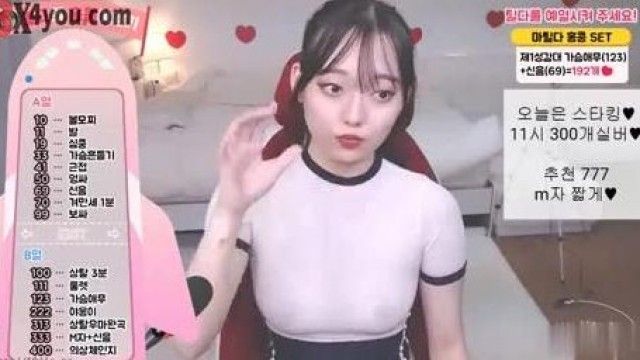 [Korea] The beautiful breast anchor will accompany you to explore the little pussy~enjoy these sweet and beautiful breasts~
