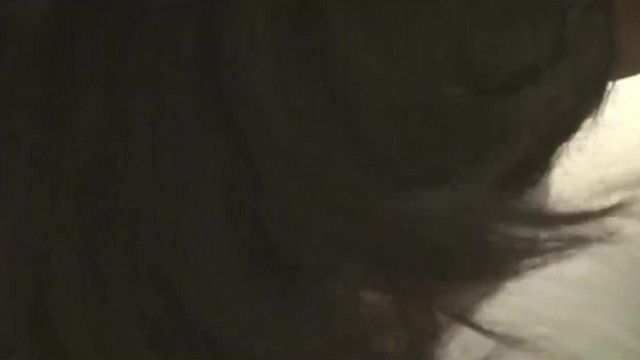 A sex-hungry slut takes a selfie after checking into a hotel room, fighting with three men in the hotel