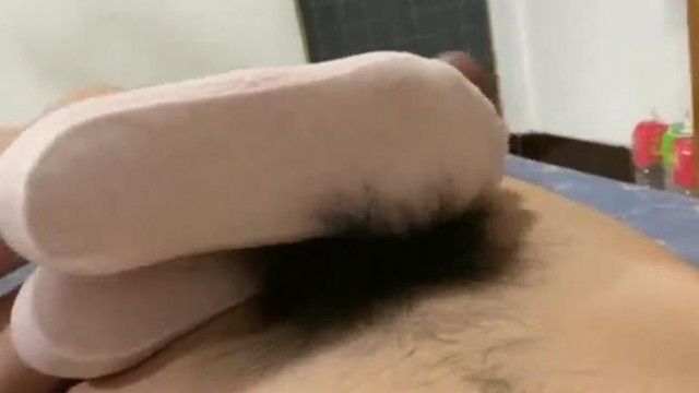 Lace boat 스타킹 코키 과 사정