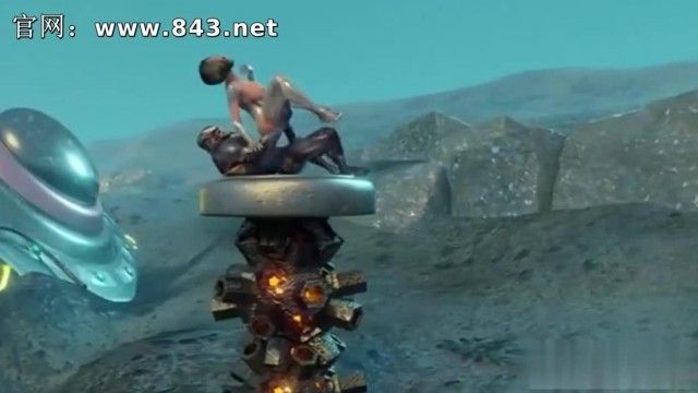 宇宙船は異星に落ち、異星人にレイプされた