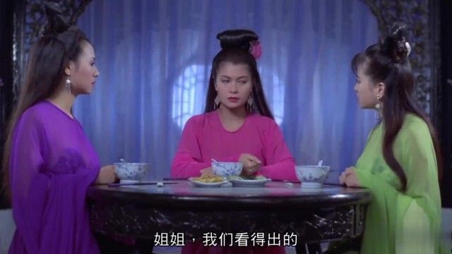 [Hong Kong] Classic Category III movie Liao Zhai Yan Tan ~ Three big-breasted vixen girls are all obsessed with the handsome scholar and hooked up in bed ~