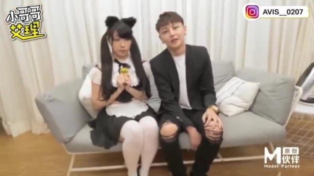 Taiwanese street pick-up expert Ai Li actual test series actual test AV filming scene
